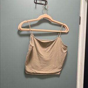 American Eagle Outfitters Beige Camisole Top